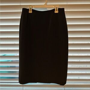 Elegant Black Pencil Skirt